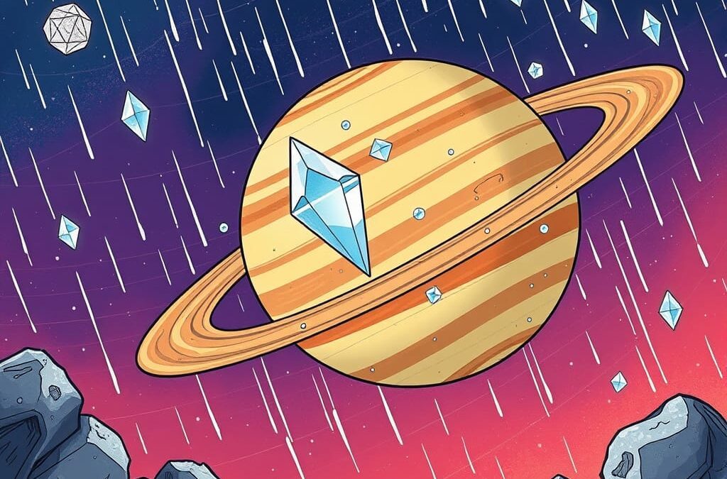 It’s Raining Diamonds on Saturn!