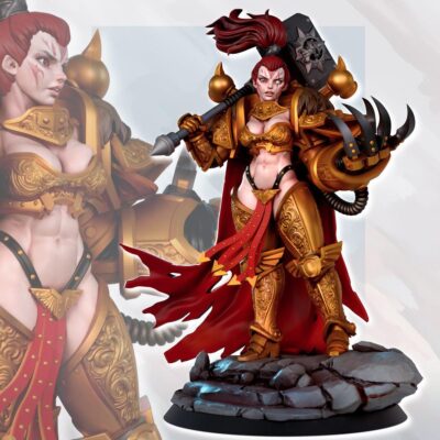 Space Knight Evadon - 32mm/75mm