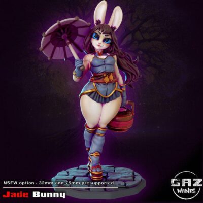 Jade Bunny - 32mm/75mm