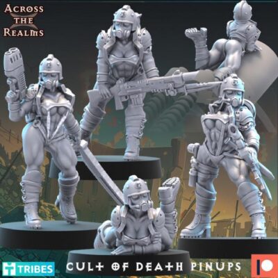 Cult Of Death Pinup Squad,  32mm, Pinup Corps