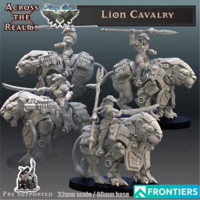 Lion Cavalry Crew, Pinup Corps - Across The Realms