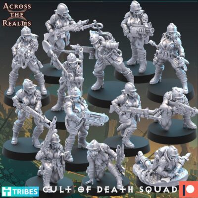 Cult Of Death Pinup Squad, 32mm, Pinup Corps
