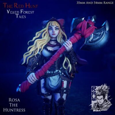 Rosa The Huntress,  Red Riding Hood35mm/54mm Ronin Arts