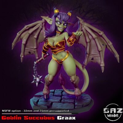 Goblin Succubus Graax - Gaz Minis