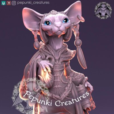 Sphynx Cat Mage - Pepunki