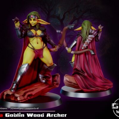 Flora Goblin Archer - Gaz Minis