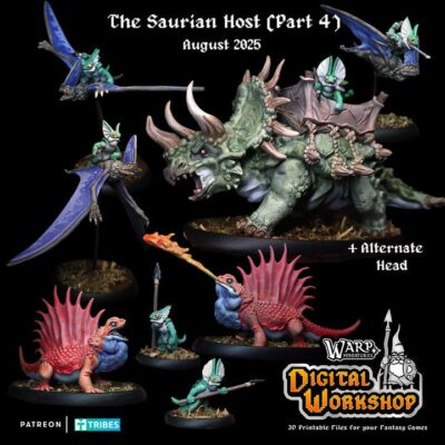 Lizardmen Heavy Artillery - Saurian Host