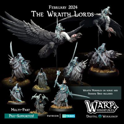 The Wraith Lords | DnD Miniatures, Warp Miniatures