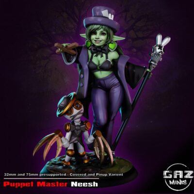 Puppet Master Neesh - 32mm/75mm - Gaz Minis