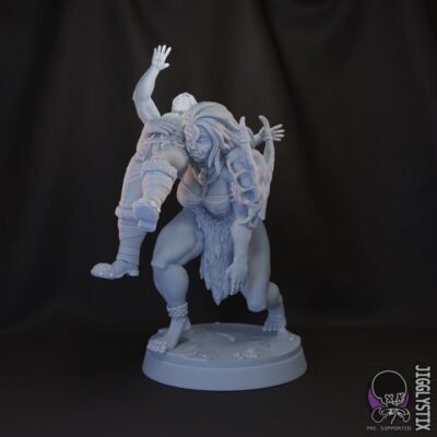 Fem Orc Abduction - 32mm/75mm - Jigglystix