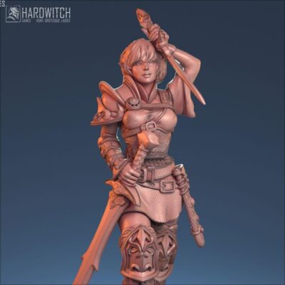 Azuralia Elf Warrior Knight - Hardwitch