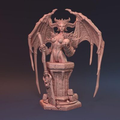 Manakane Aytress Demon Woman Bust - Hardwitch