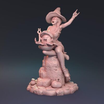 After The Rain Mushroom Witch - Hardwitch