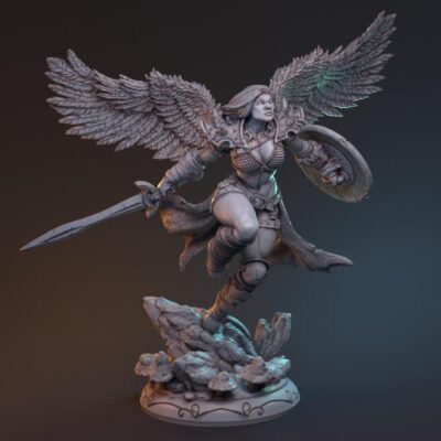 Victoria Vigdis Barbarian Aasimar - Hardwitch