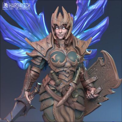 Sophia Aasimar Angel Paladin -Hardwitch