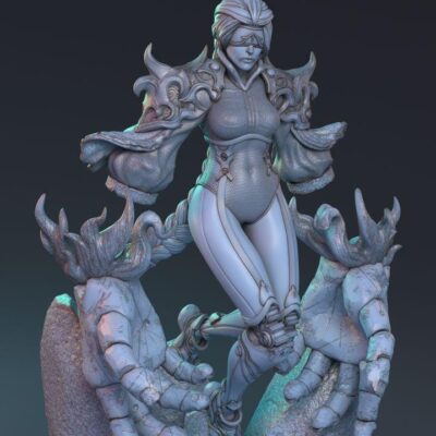 Xandrielle Cyborg Mage - Hardwitch