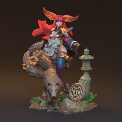 Moriko Oni Kitsune Mage - Hardwitch