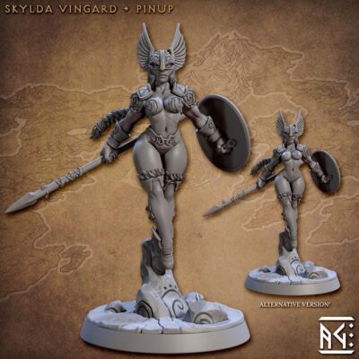 Skylda Vingard Valkyrie Pinup - Artisan Guild