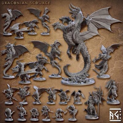 Draconian Scourge Dragon Born Army - Artisan Guild