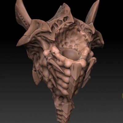 Tyrant 3D Printed Torso 2 For 1 Upgrade - Build 2 Models with 1 Kit -