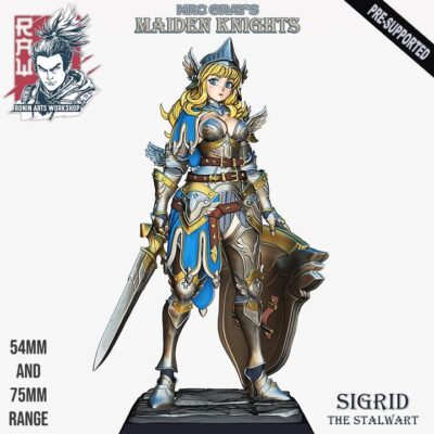 Sigrid - Maiden Knight 54mm/75mm Ronin Arts