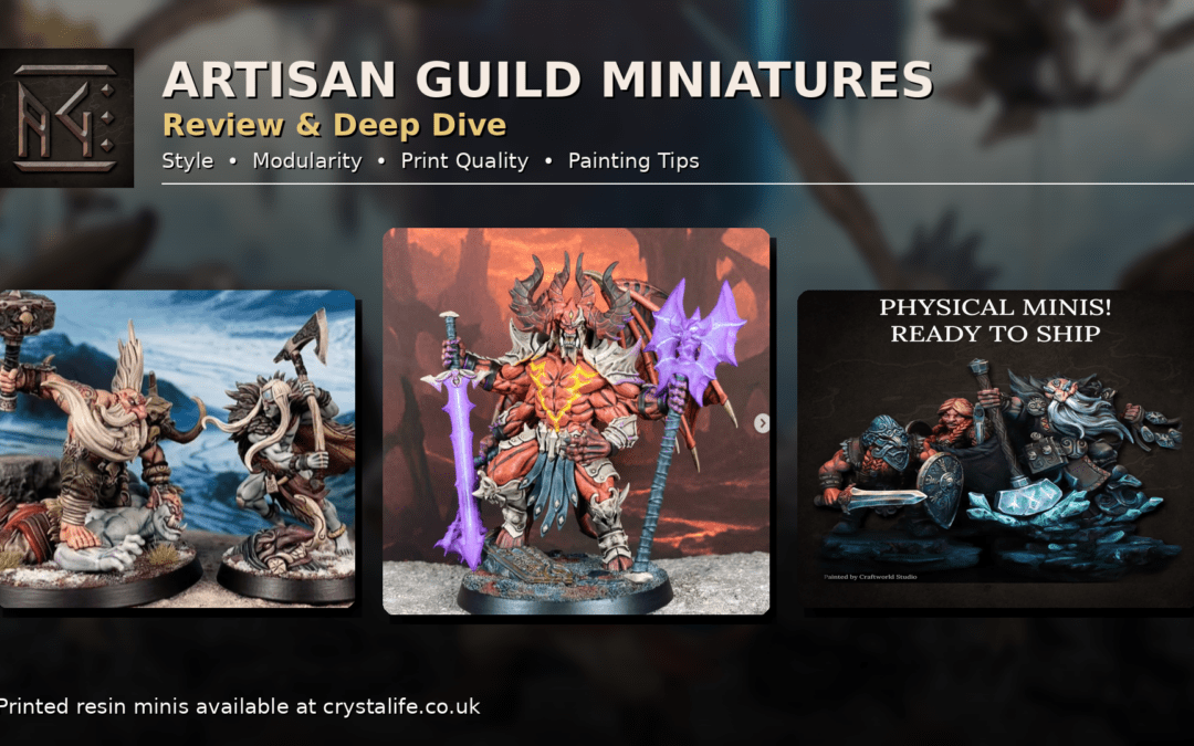 Artisan Guild Miniatures Review (2026): Style, Quality, Subscription & Printing Tips