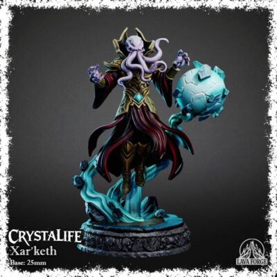 XAR’KETH Psionic Architect, Mind (Flayers) Cthulhu, Lovecraftian - Lava Forge