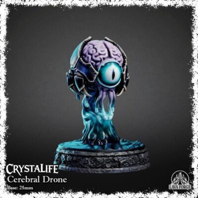 Cerebral Drone, Mind (Flayers) Cthulhu, Lovecraftian - Lava Forge