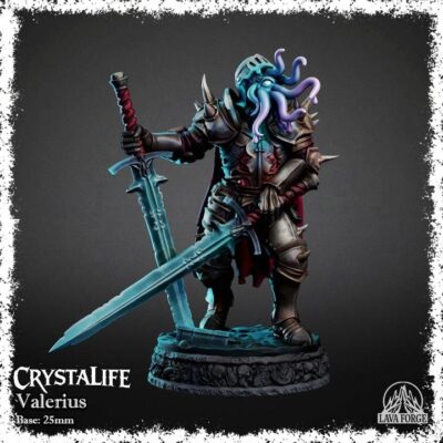 VALERIUS Psionic Knight, Mind (Flayers) Cthulhu, Lovecraftian - Lava Forge